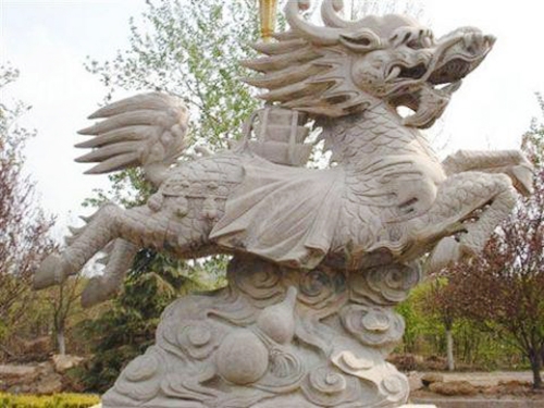 石雕动物