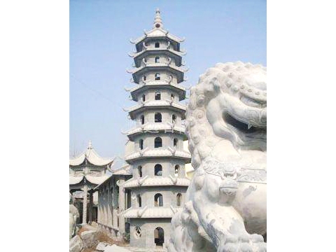 石雕石塔